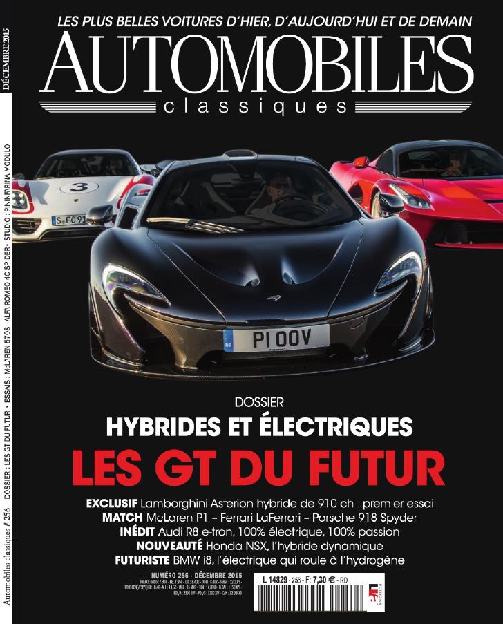 Журнал Automobiles Classiques N 256, December 2015